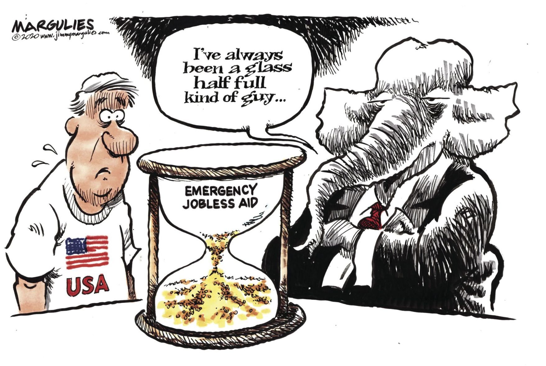 Jimmy Margulies cartoon 8/1
